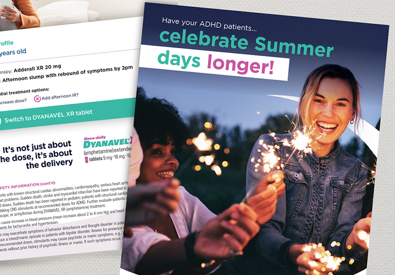 ADHD Summer days brochure design